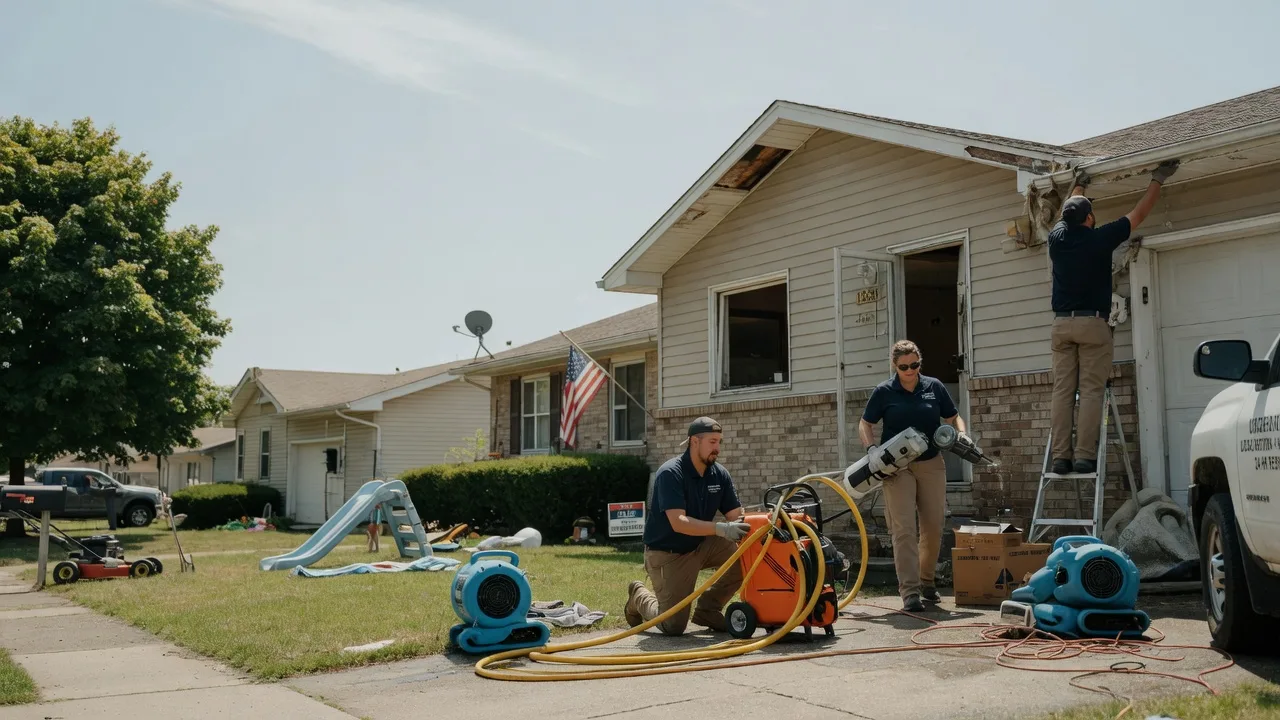 Water Damage Restoration in Cookville, TX near me